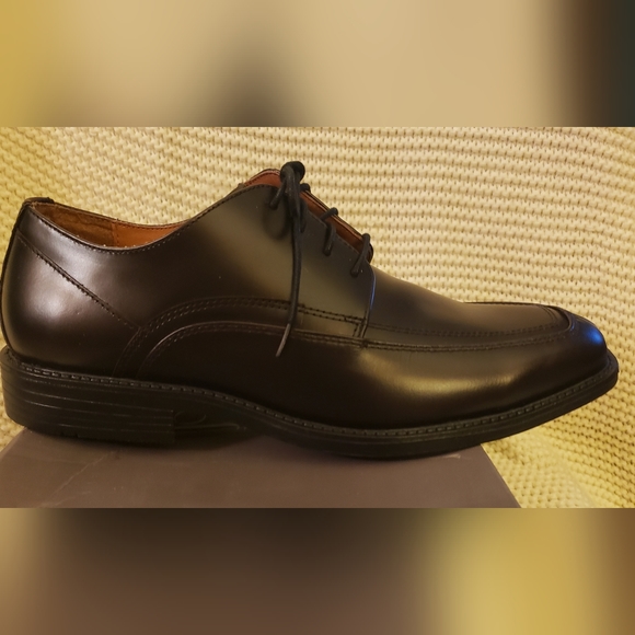LEATHER split toe OXFORD 10 D - Picture 2 of 4